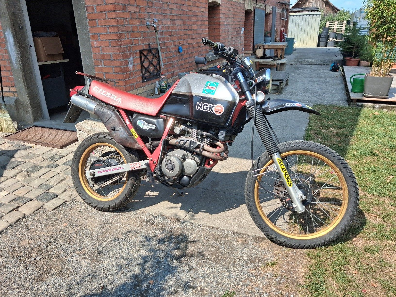 Gilera Enduro: Gilera Dakota 500 Enduro – Difettoso da Neukirch-Egnach venduto da Sachsmaen