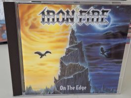 CD Iron Fire - On The Edge Seltene Metal CD