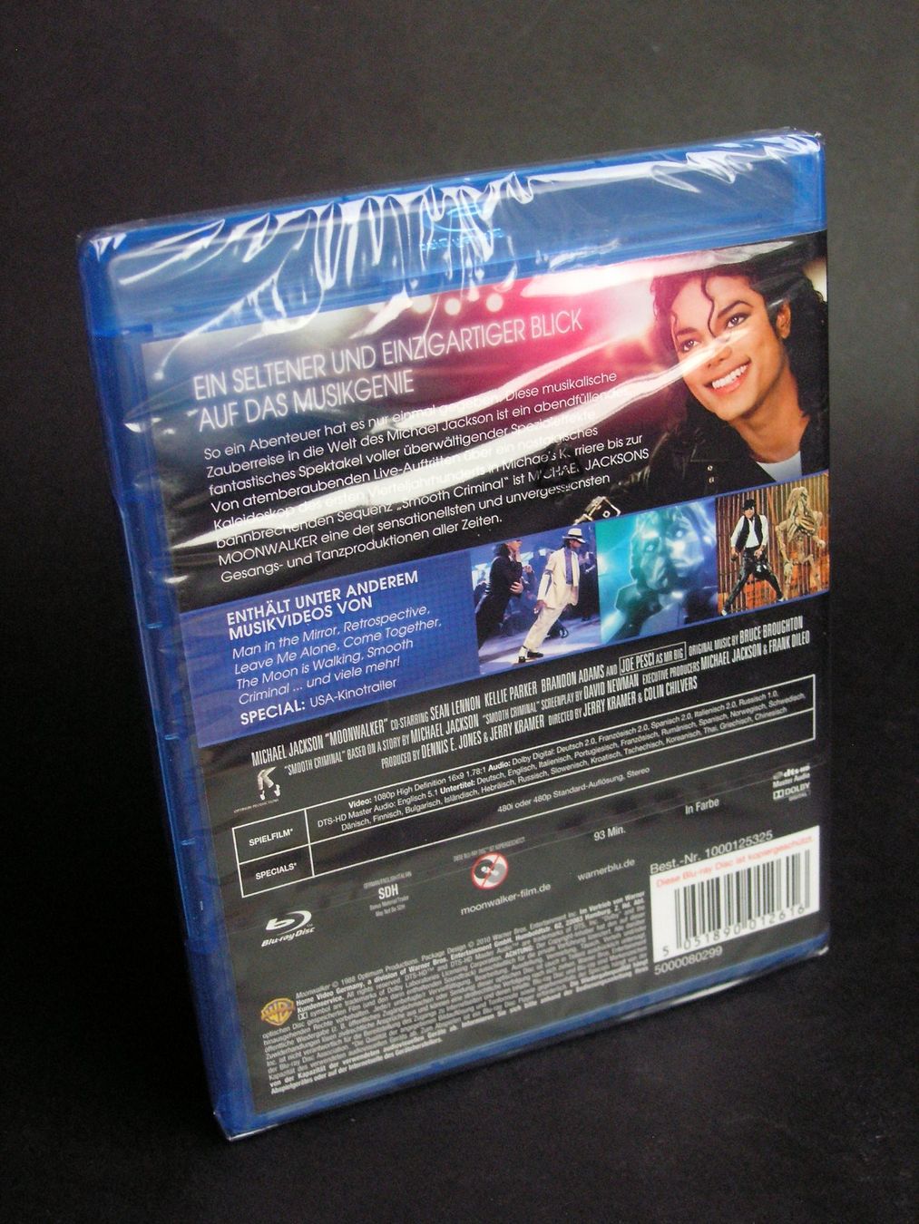 Tutti i DVDs: Moonwalker (1988) Michael Jackson – Nuovo e nell'imballaggio originale da Zuzwil SG venduto da vette13 3