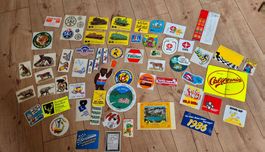 Vintage Aufkleber Schweiz 70er/80er/90er (Kult, Reklame )