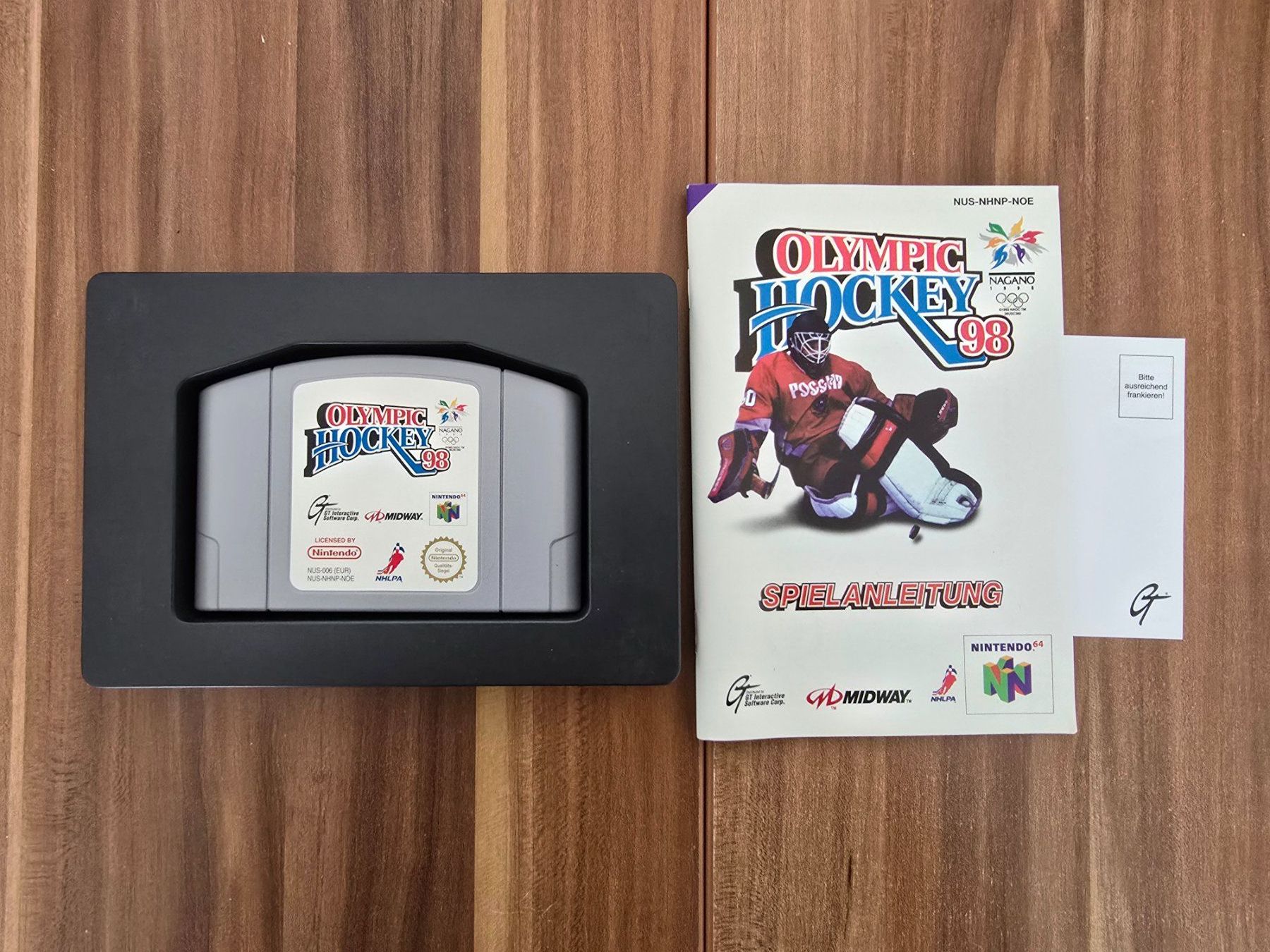 Nintendo Giochi: N64 / Olympic Hockey 98 – Usato da hombrechtikon venduto da eatos88 2