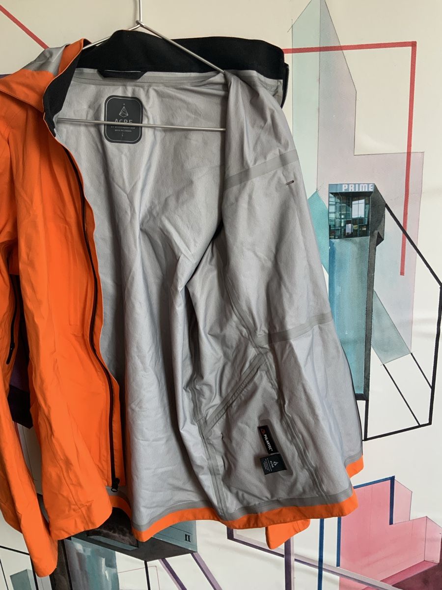 Giacche: Acre Supply by Mission Workshop Meridian Jacket - Orange - L – Usato da Zürich venduto da leonzo 3