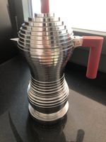 Neuwertig Alessi Espressokochet Pulcina 6 Tassen 