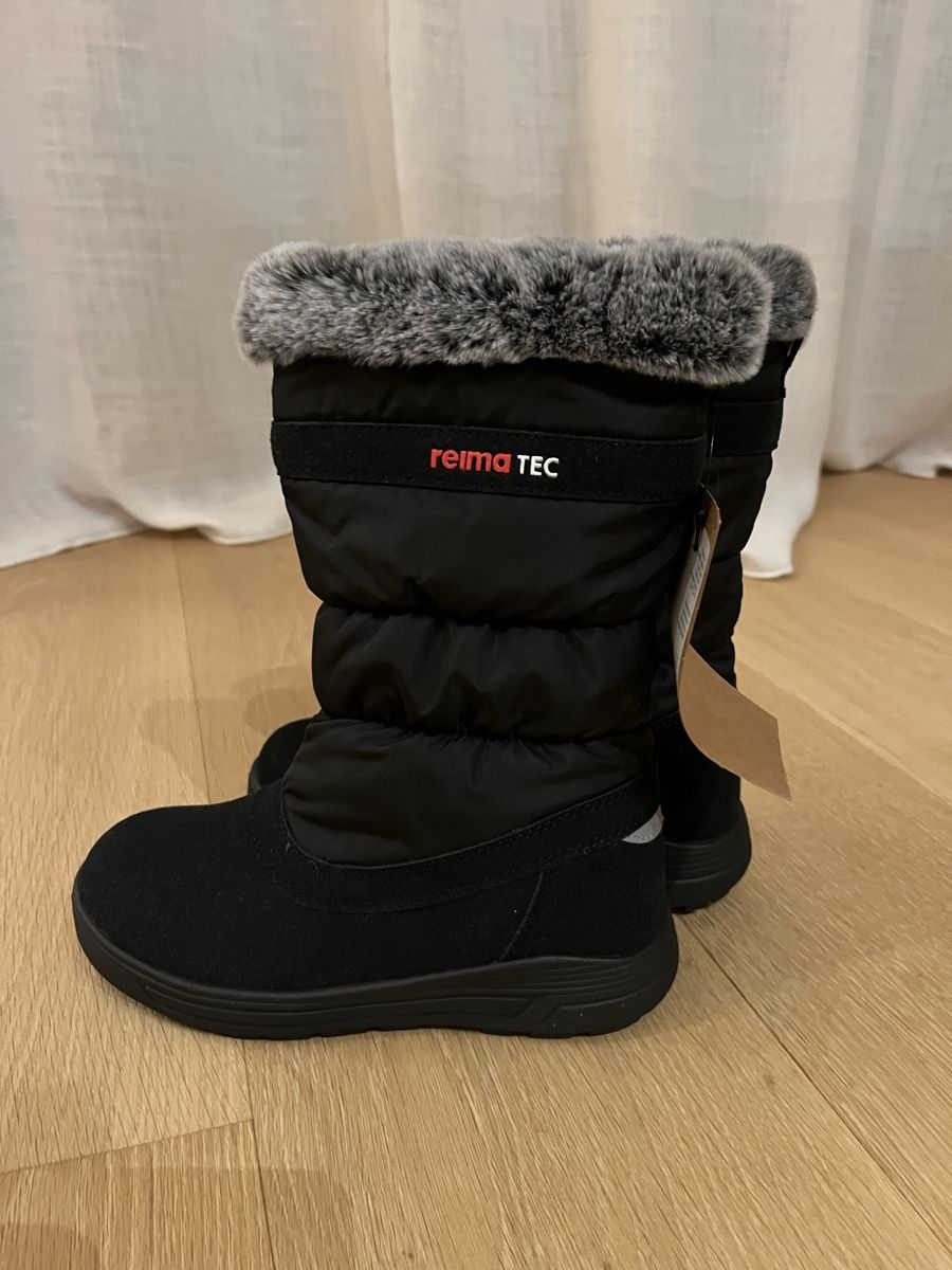 Reima Schuhe für Jungen: ReimaTec Winter Boots, Black, New with Tags, Size EU 33 – Neu und originalverpackt aus Planken von R4gskL7 1