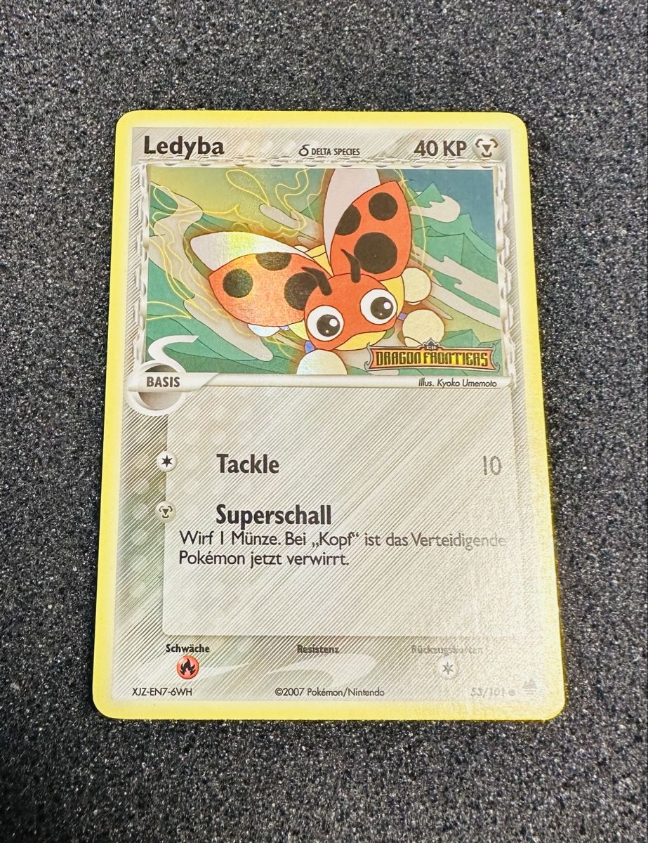 Pokémon Sammelbilder & Trading cards: Ledyba Reverse Holo Stamp #53 Pokemon Dragon Frontiers – Neu (gemäss Beschreibung) aus Affoltern am Albis von andy1896