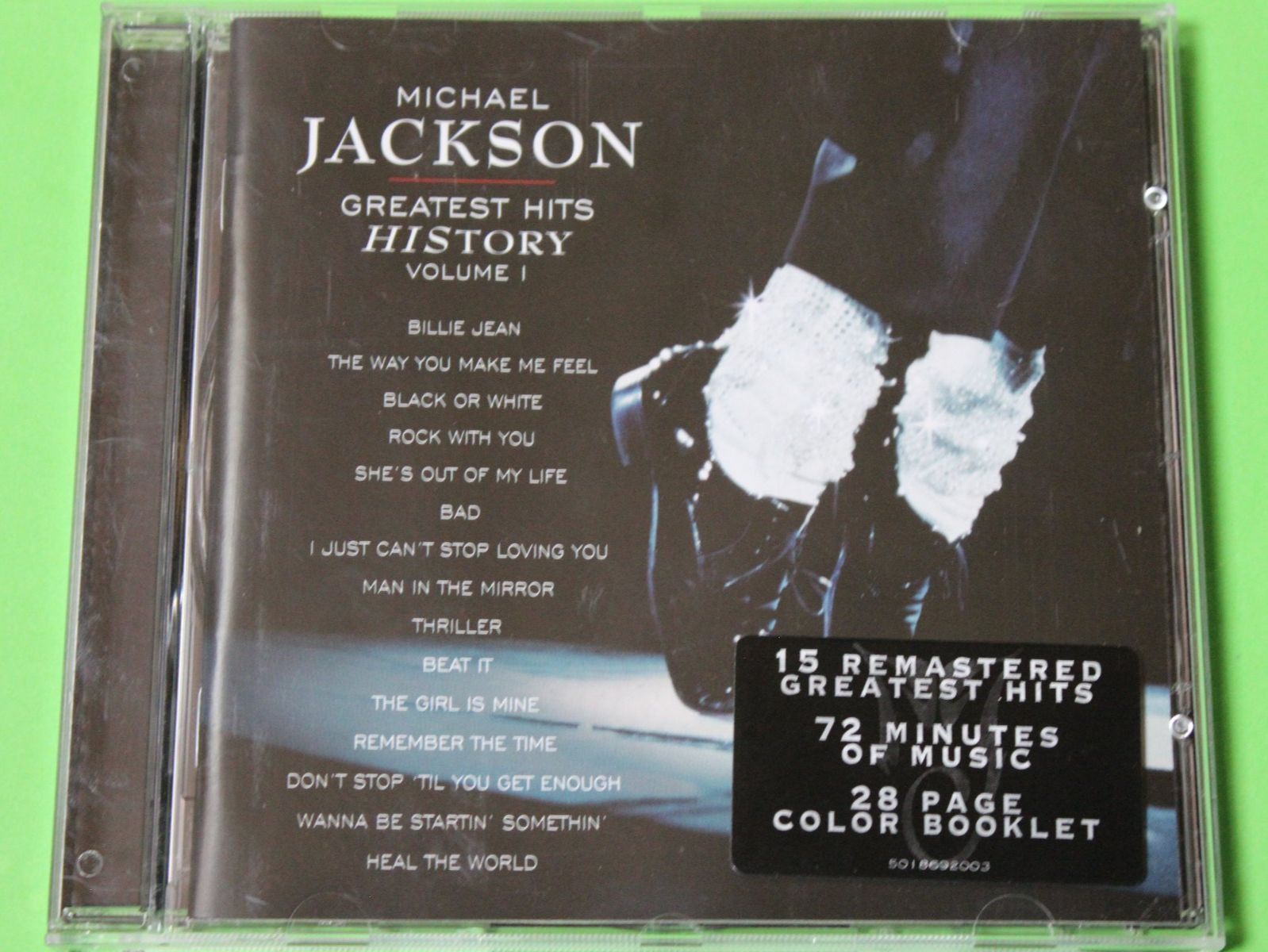 CD: Michael Jackson - Greatest Hits History Volume 1 CD – Usato da Tübach venduto da JamesStone 1