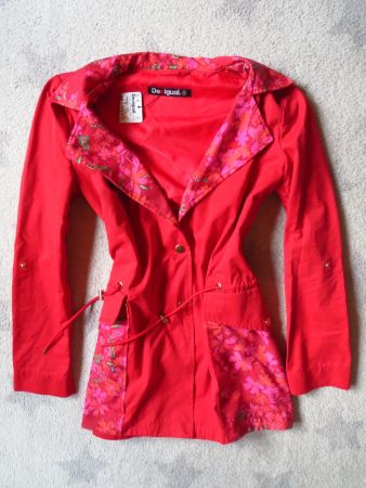 NEUE DESIGUAL Damen Long Jacke Gr 38