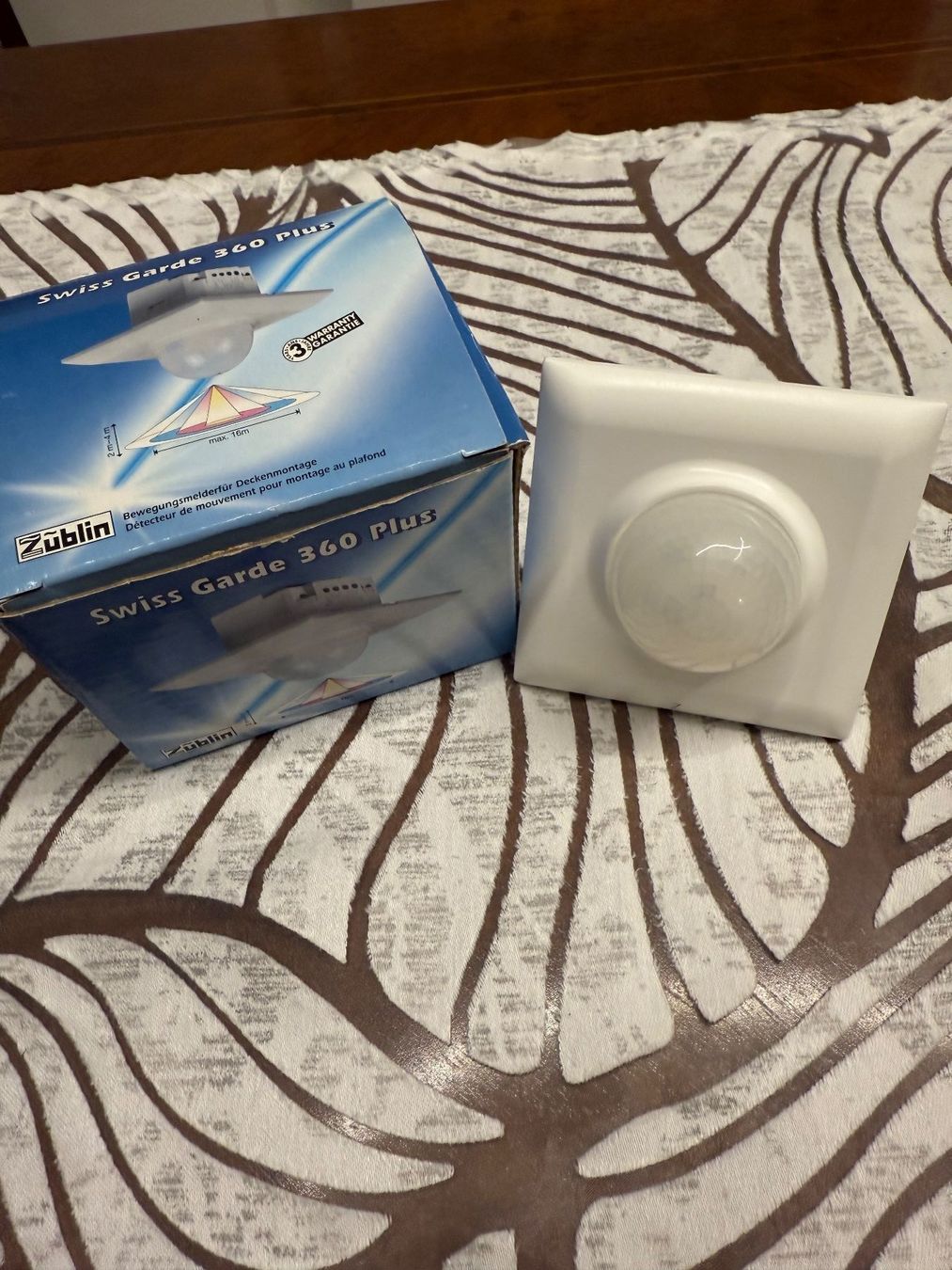 Interruttori: Swiss Garde 360 Plus Bewegungsmelder – Nuovo e nell'imballaggio originale da Wettingen venduto da bar7