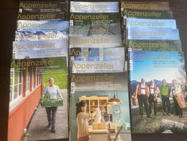19 Appenzeller Magazine von  2020 bis 2021 gebraucht
