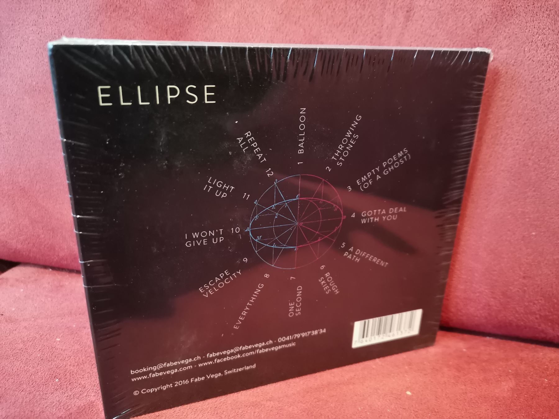 CD: Fabe Vega Ellipse CD – Nuovo e nell'imballaggio originale da Zofingen venduto da noise123 1