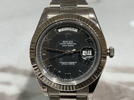 Rolex Day-Date 18k Weißgold