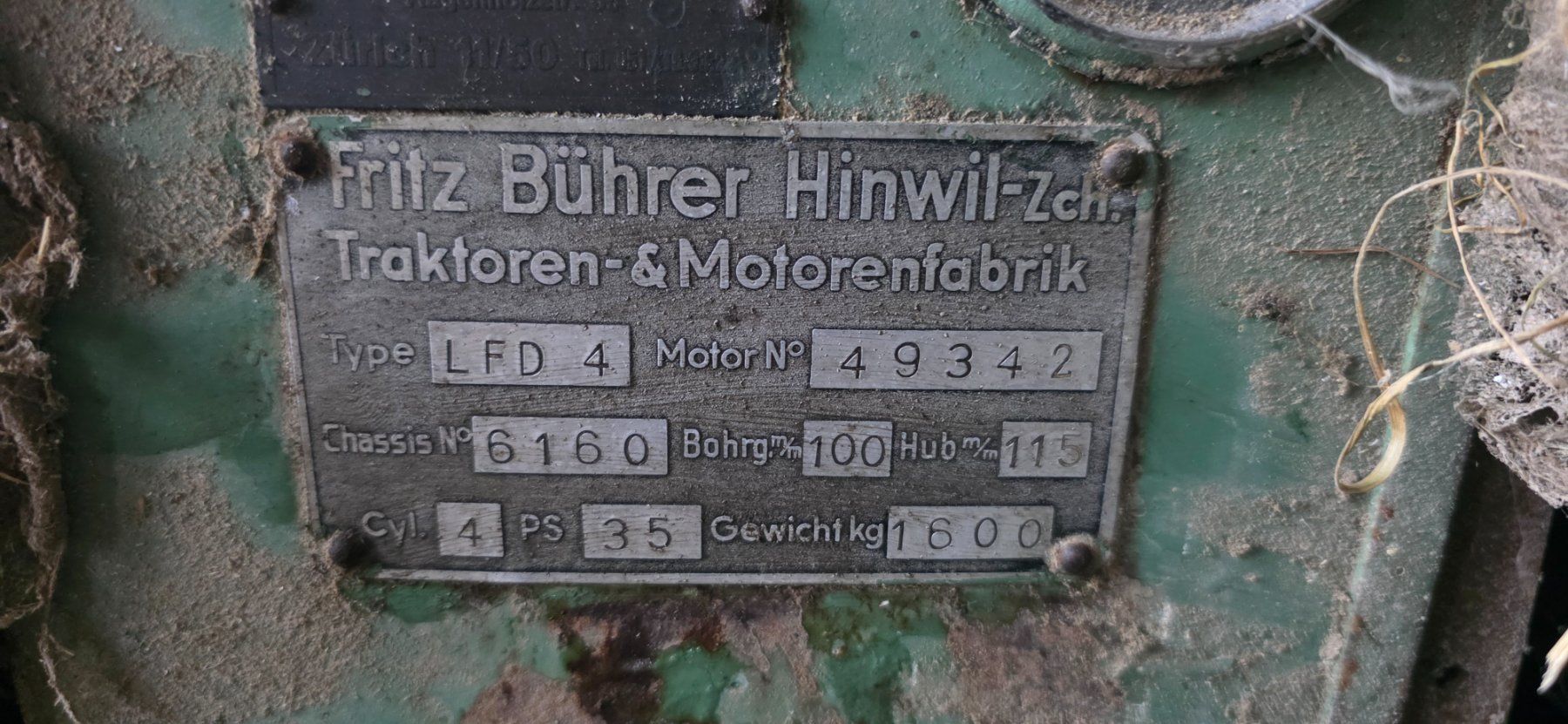 Bührer Traktoren: Bührer LFD 4 – Defekt aus Berneck von stev_2010 4