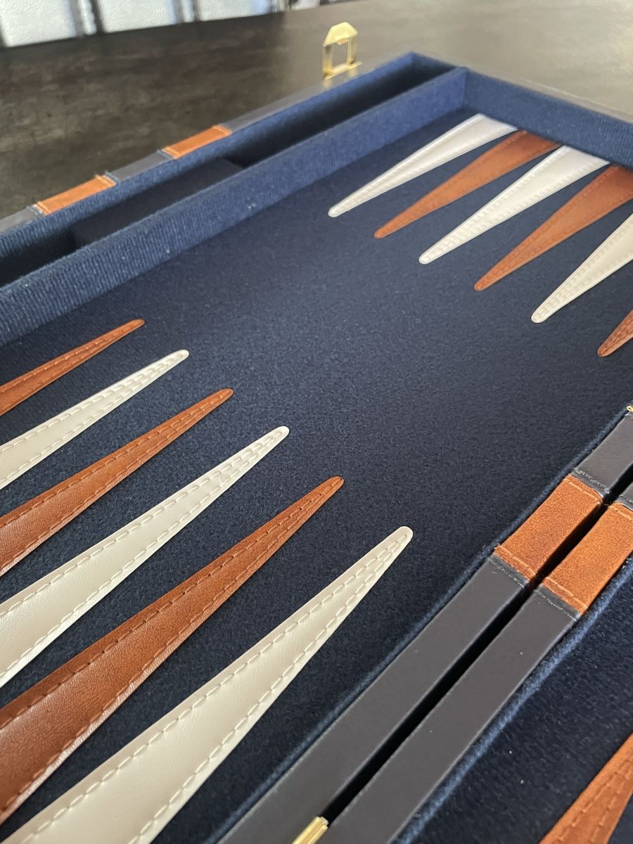 Giochi: Ancien Coffret de Jeu de Backgammon – Usato da Vallamand venduto da Bricbracbroc82 3