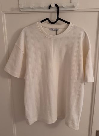 New White T-shirt Zara S