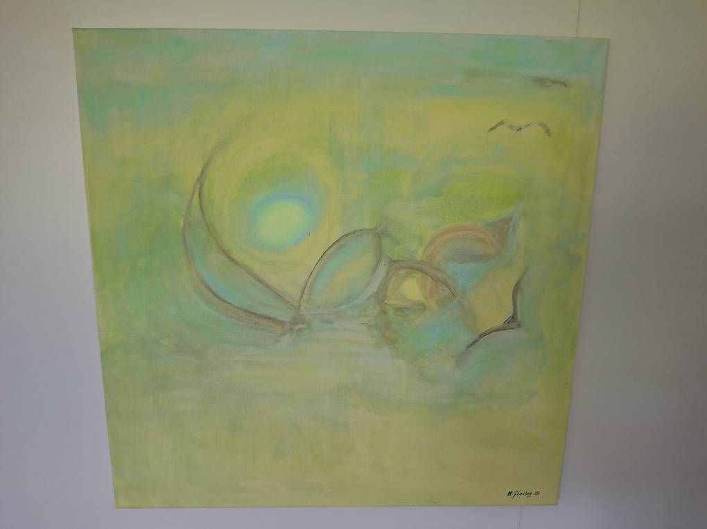 Foto & Immagini: Engel Acrgl-Bild 60x60cm – Usato da Meggen venduto da myrta.gischig 1