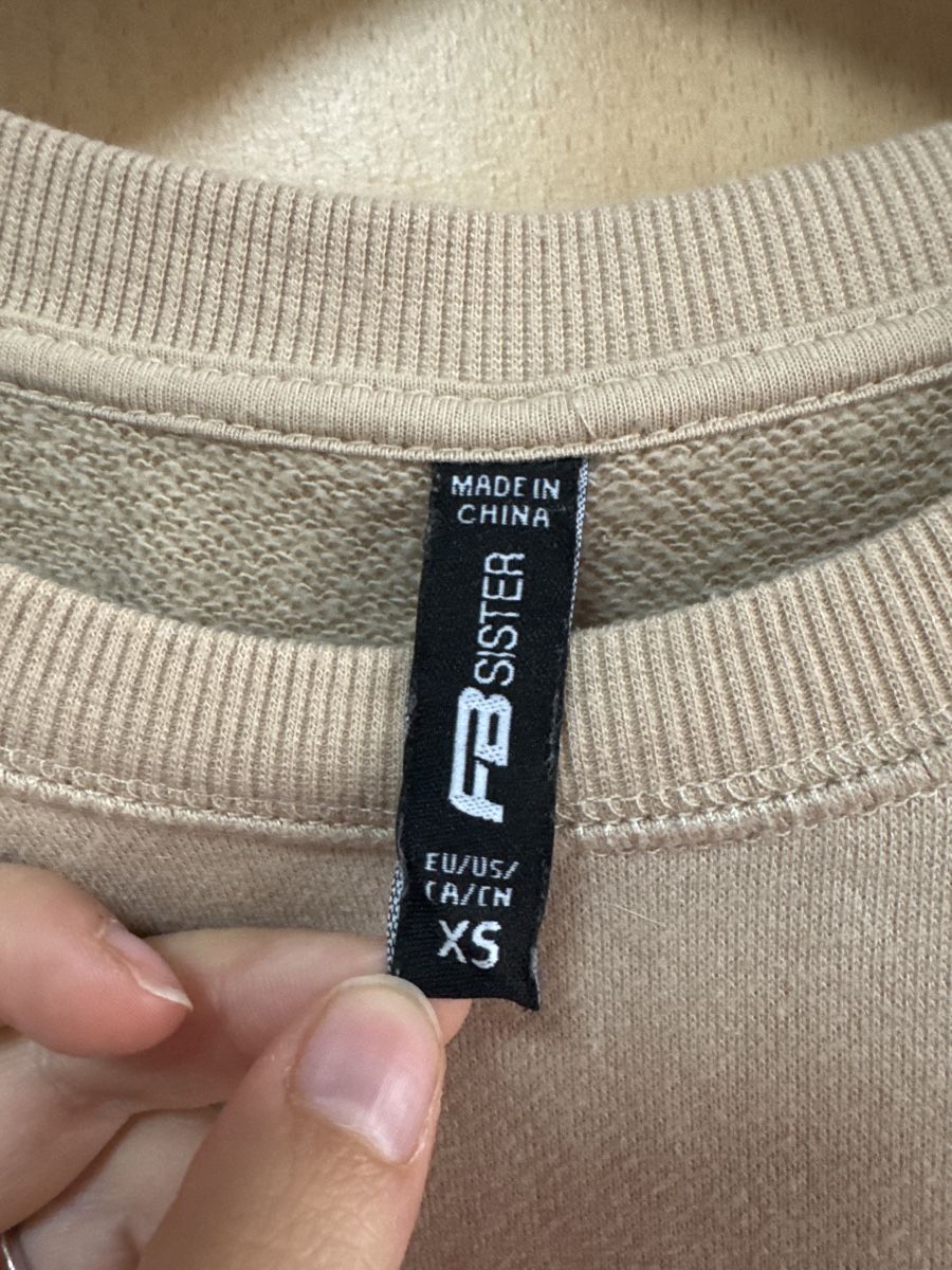 Maglioni & Felpe: FB Sister Sweatshirt Beige Grösse XS – Nuovo (secondo la descrizione) da Thun venduto da Vans_98 2