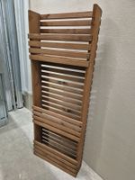 Wandbeet braun 160x60x16cm