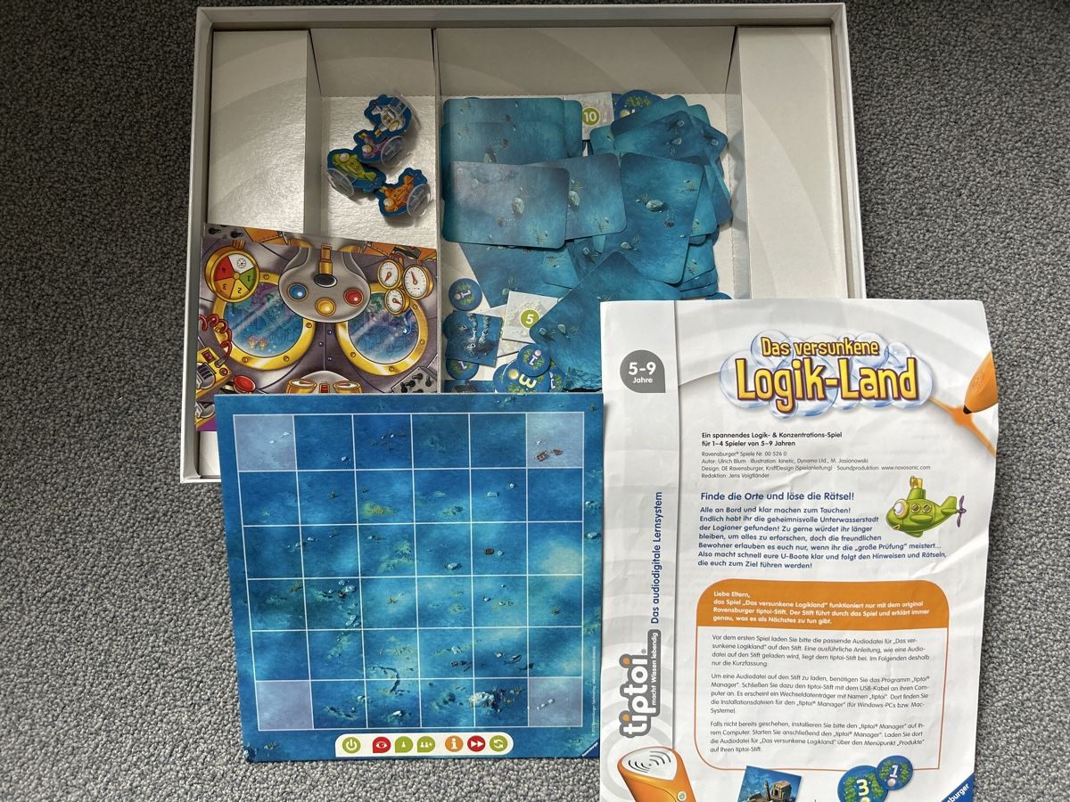 Ravensburger Giochi: Tiptoi Spiel: Das versunkene Logik-Land – Usato da Männedorf venduto da Engellinchen 1
