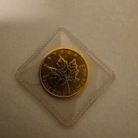 Goldmünze Maple Leaf 1/10 Unze 1987