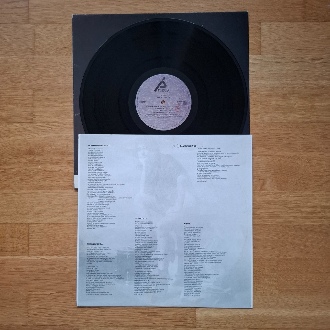 Dischi in vinile: Lucio Dalla - Bugie – Usato da Arbon venduto da pendulum 1