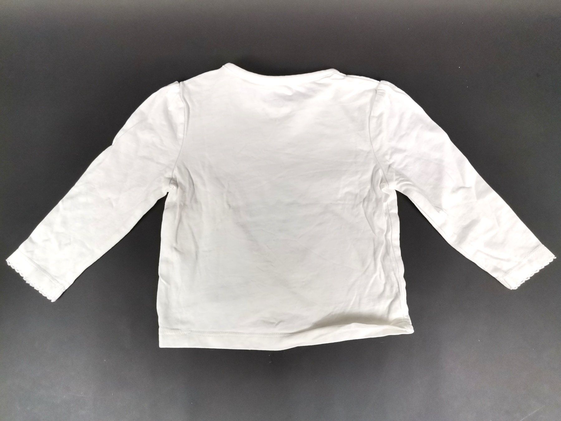S.Oliver Camicette, T-shirt & Top: S.OLIVER Langarmshirt Weiss Gr. 68 – Usato da Schaffhausen venduto da Restwert_SH 2