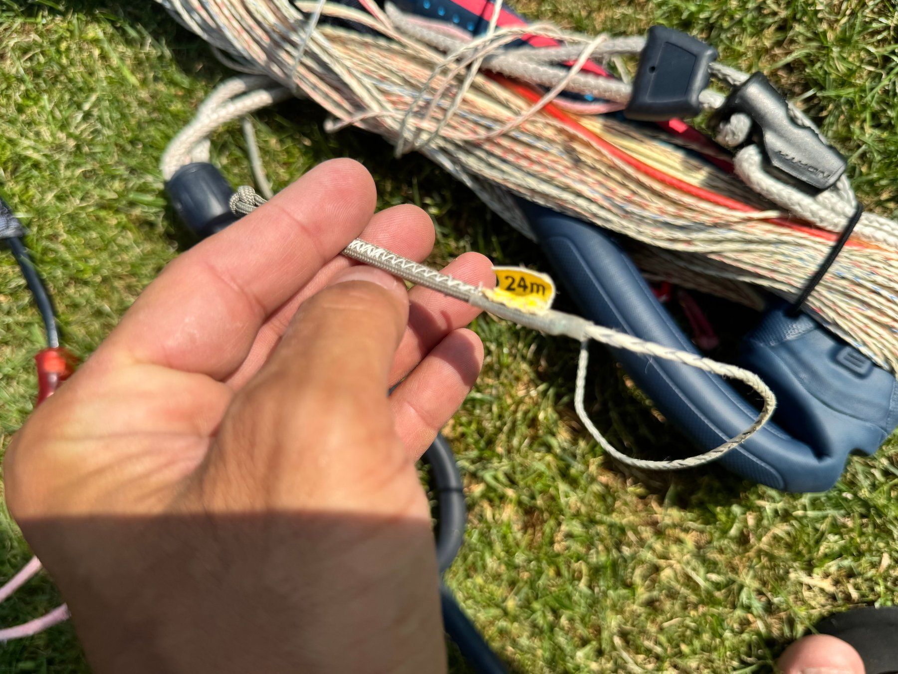 North Aquilone: Kite North Rebel 5m2 inkl. Bar – Usato da Rorschacherberg venduto da RV6A 6