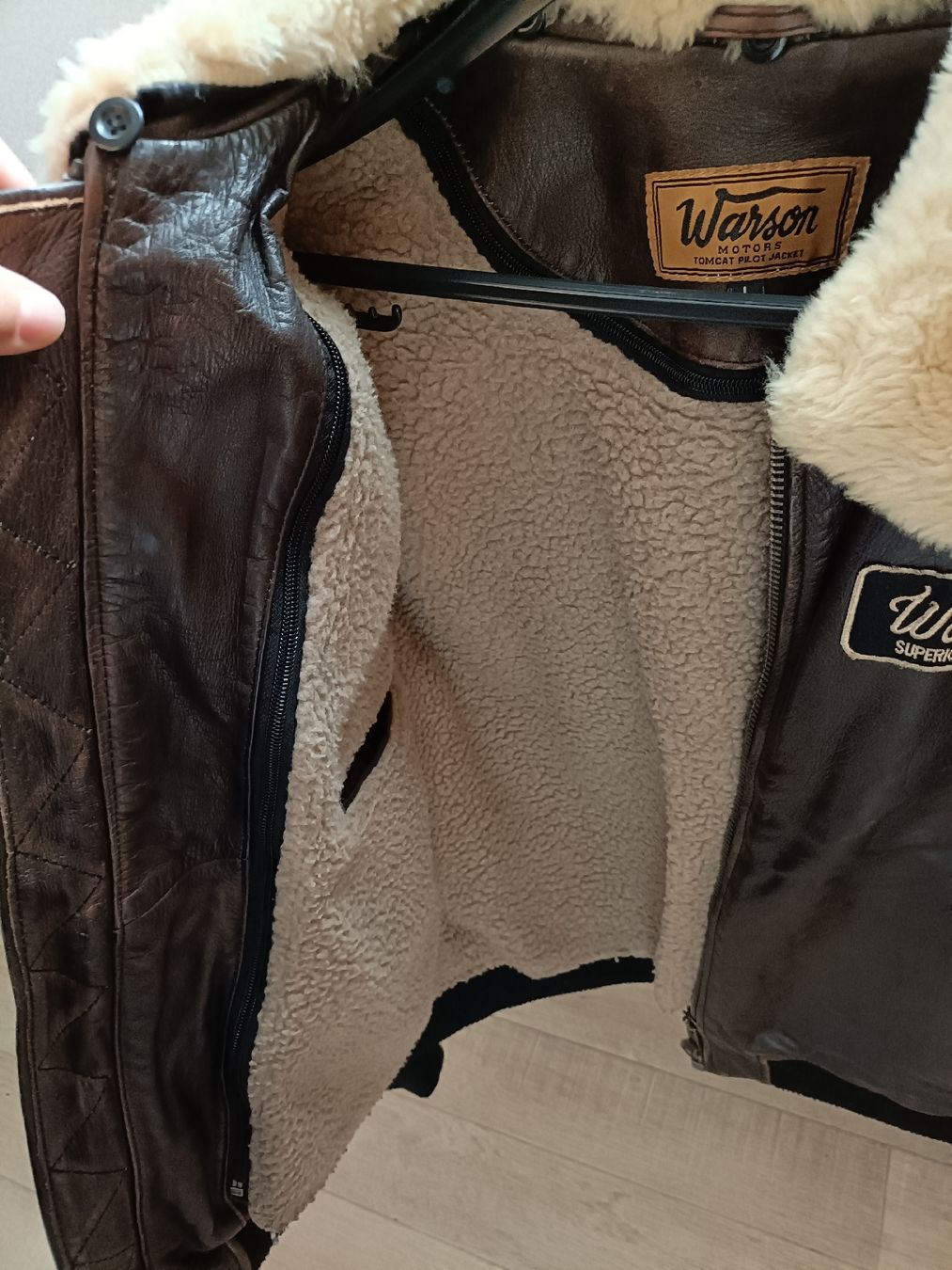 Vestes: US Navi Tomcat leather jacket prix 569.-Chf – D'occasion à chatel St denis par AD.Leder.Cuir 2