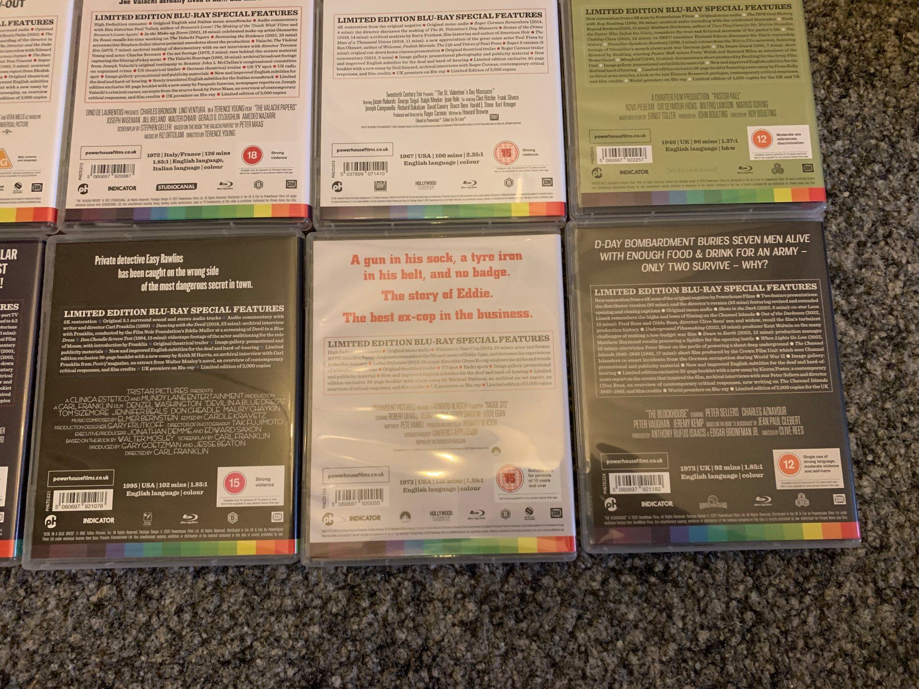 Alle DVDs: 14x Bluray Indicator Powerhouse UK – Neu (gemäss Beschreibung) aus Zofingen von Debohli 4