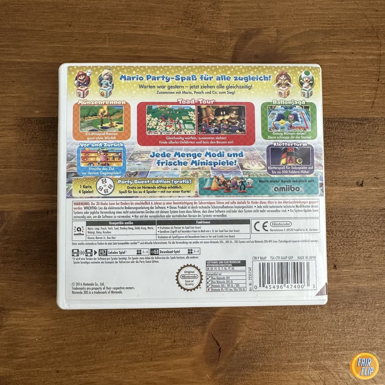 Nintendo Giochi: Nintendo 3DS Mario Party Star Rush – Usato da Luzern venduto da fairflip 2