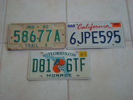 INDIANA CALIFORNIA UND FLORIDA