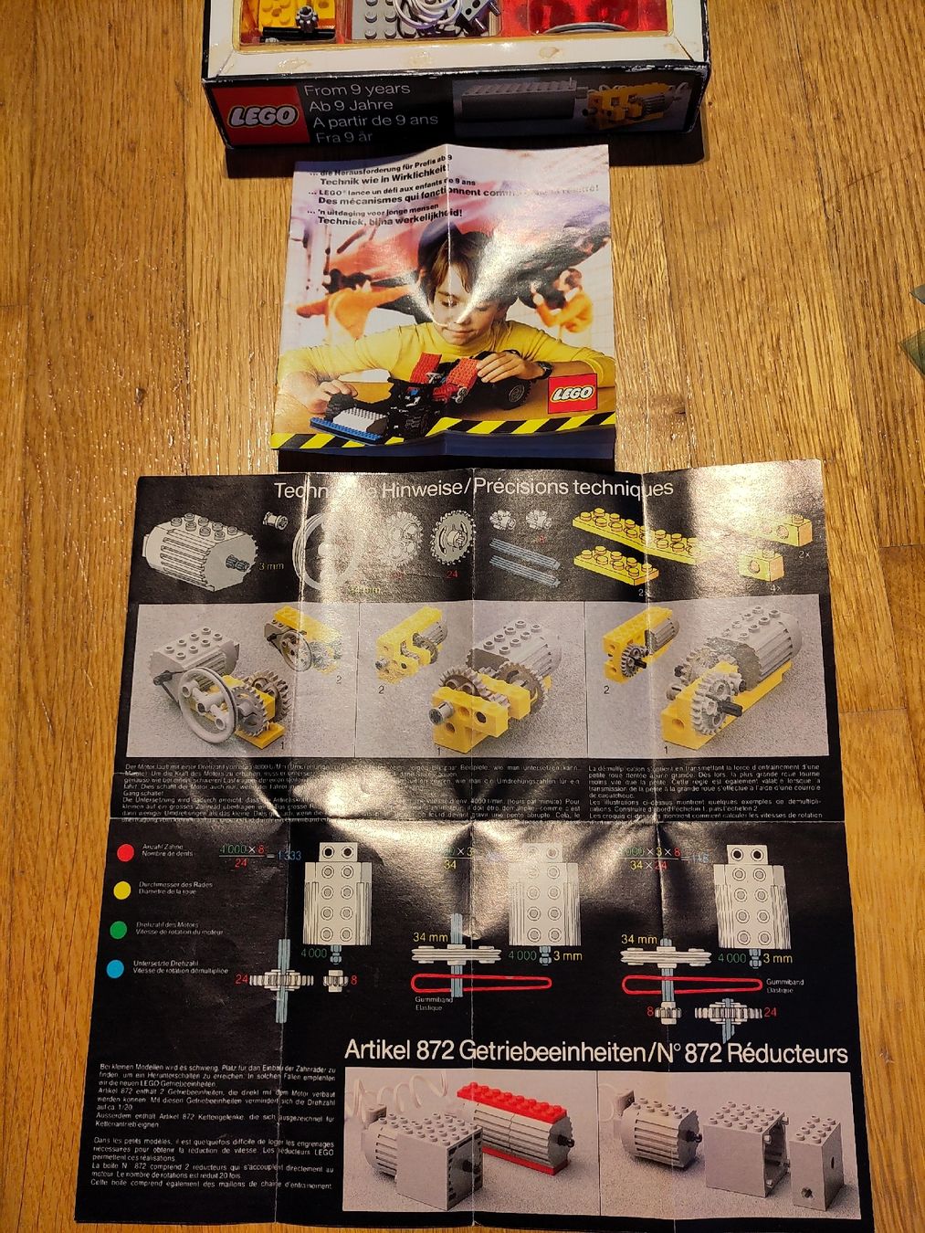 Lego Giocattoli: LEGO Technic 870 - 4.5V Motor - vintage – Usato da Lanzenhäusern venduto da Kula4 4