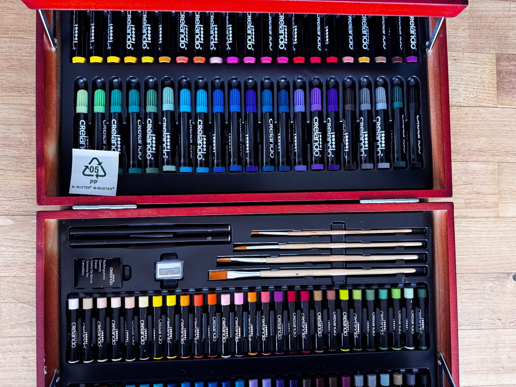 Colori: Künstler Malkoffer 175-teilig – Nuovo (secondo la descrizione) da Montlingen venduto da timolino12 1