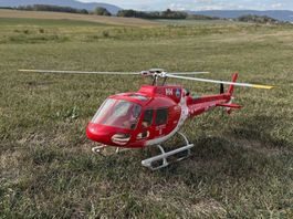Flywing AS-350 - Air Zermatt - Stabilisation par GPS