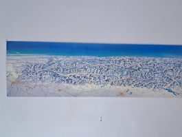Plakat - Panorama - Alpen Wien bis Marseille - rar - Winter