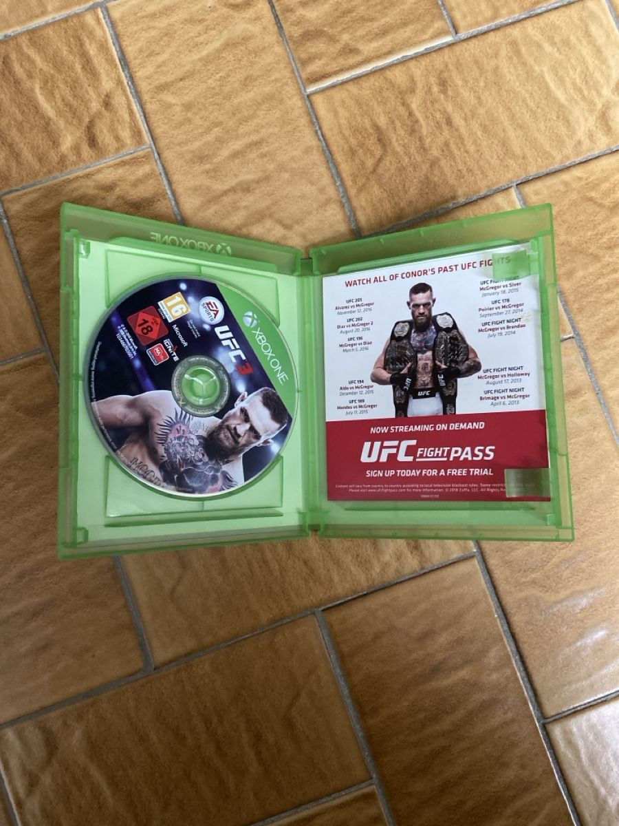 Spiele: UFC 3 x box one – Gebraucht aus Mont-sur-Rolle von ale_8srv 1