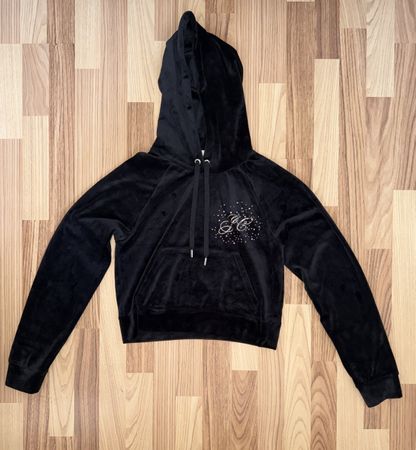 Y2K Juicy Couture Hoodie in Black