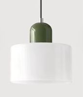Lustre en verre nordique moderne pour chambre à coucher