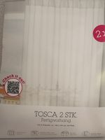 TOSCA Fertigvorhang 2 Stk. 140x245 cm neu