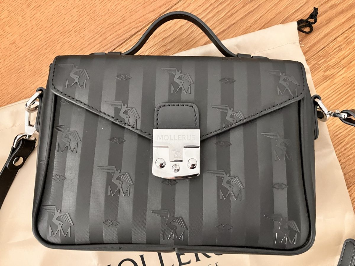Maison Mollerus Borse da donna: Maison Mollerus MEYRIN black/silver – Usato da Bern venduto da Mawe0205 1