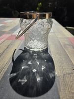 QUIST Vintage Eiskübel Glas & Goldrand – Mid Century Barware