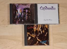 Cinderella CD Set: Night Songs, Long Cold Winter, Heartbreak