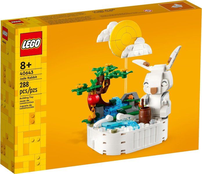 Lego Kit di costruzioni: LEGO Chinese New Year 40643 Jade Rabbit – Nuovo e nell'imballaggio originale da Basadingen venduto da NekoBricks