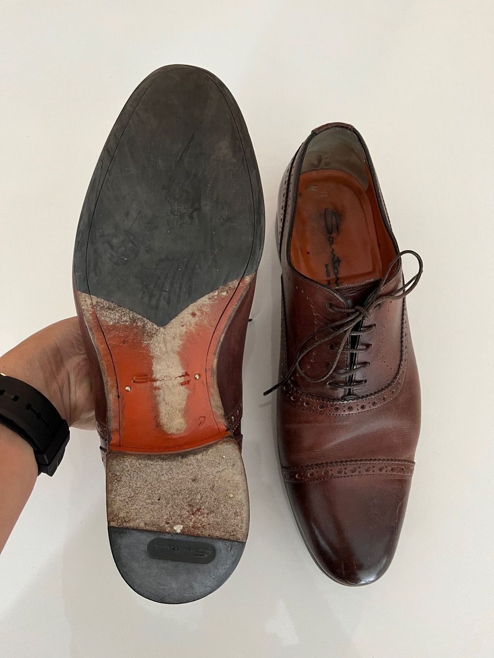 Santoni Herrenschuhe: Halbschuhe von Santoni Gr. 7 – Gebraucht aus Triesen von atos87 3