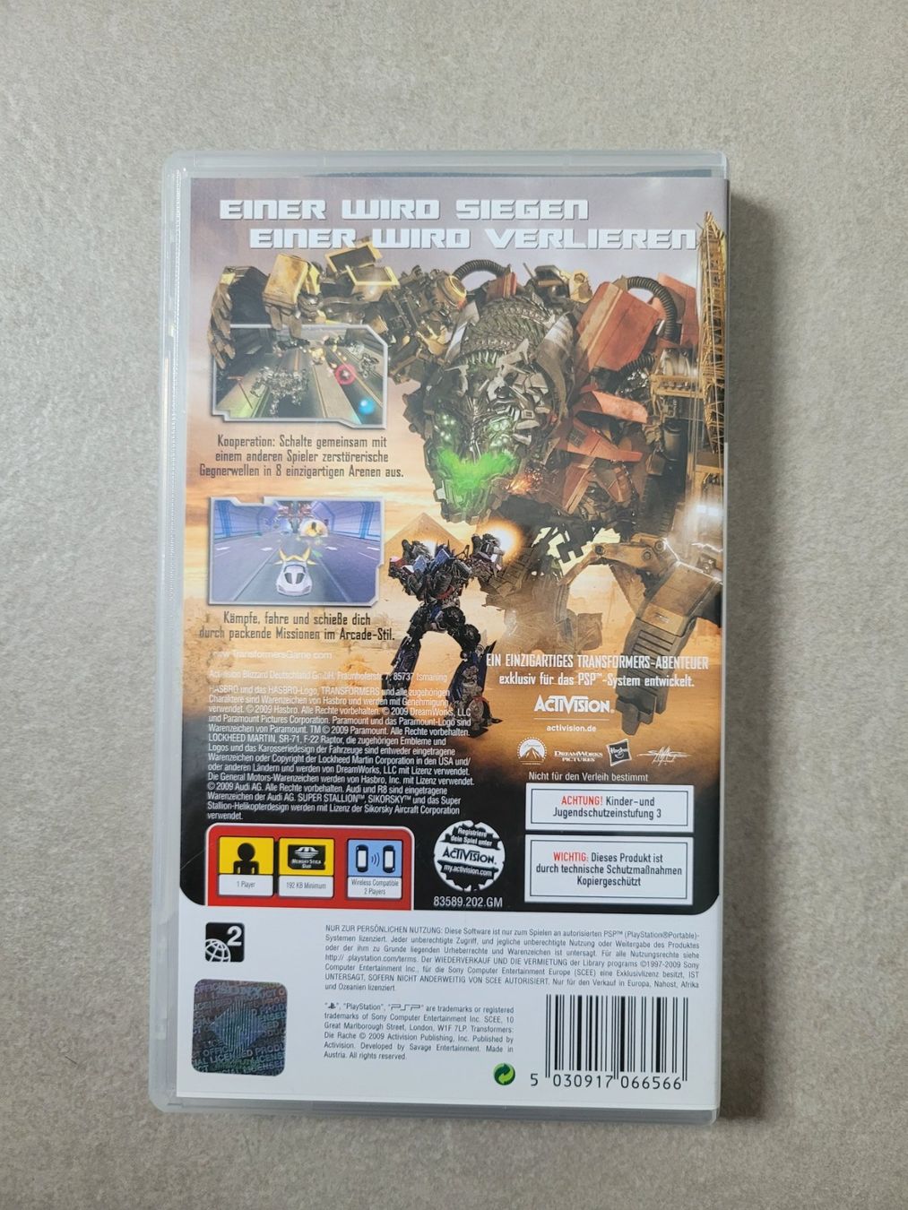 Giochi: Transformers die Rache (PSP) – Usato da Uezwil venduto da -Retrogames- 2