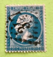 Briefmarken aus Frankreich Napoléon III (Einschrift EMPIRE 