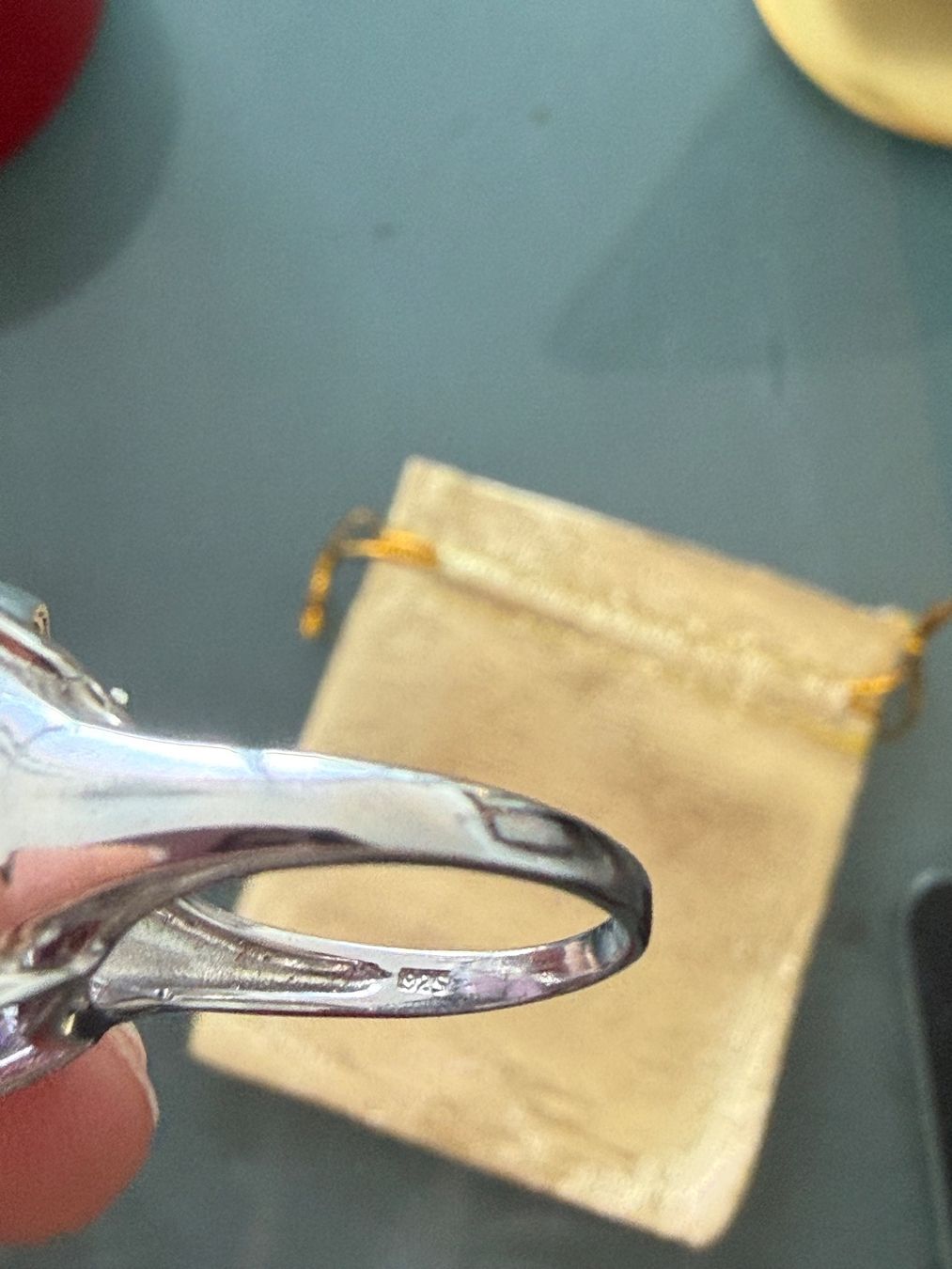 Anelli: 20 CT Amethyst Silver Ring sz 52, new – Nuovo e nell'imballaggio originale da Baar venduto da MariaL07 6