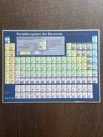 Chemie Periodensystem der Elemente Top Zustand Neuwertig