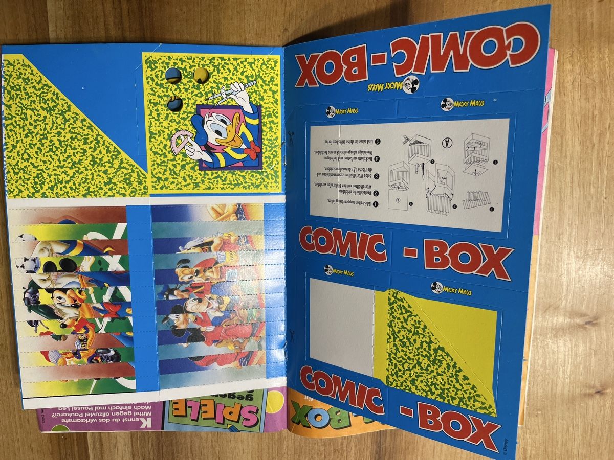 Fumetti: Micky Maus Magazin Nr. 23 mit Comic Box, Trickbox top! – Nuovo (secondo la descrizione) da Therwil venduto da rubininio 1