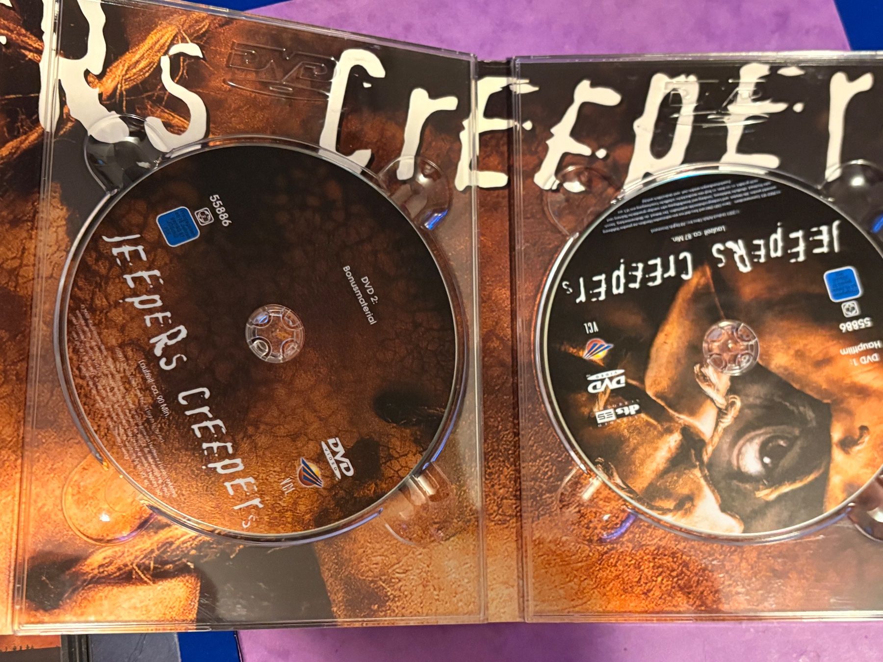 Alle DVDs: Jeepers Creepers  Platinum Edition – Neu (gemäss Beschreibung) aus Spreitenbach von SwissTradeMan 2