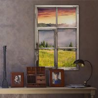 Wandtattoo Fenster Bergtal 41x60cm (neu, UVP 54.90 Fr.)